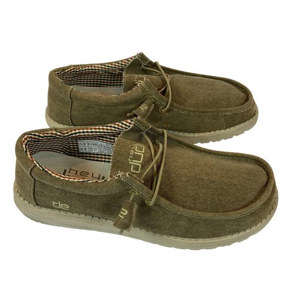 Hey Dude Wally Nut Men's Slip On Casual Shoes Size 9 - Picture 1 of 7